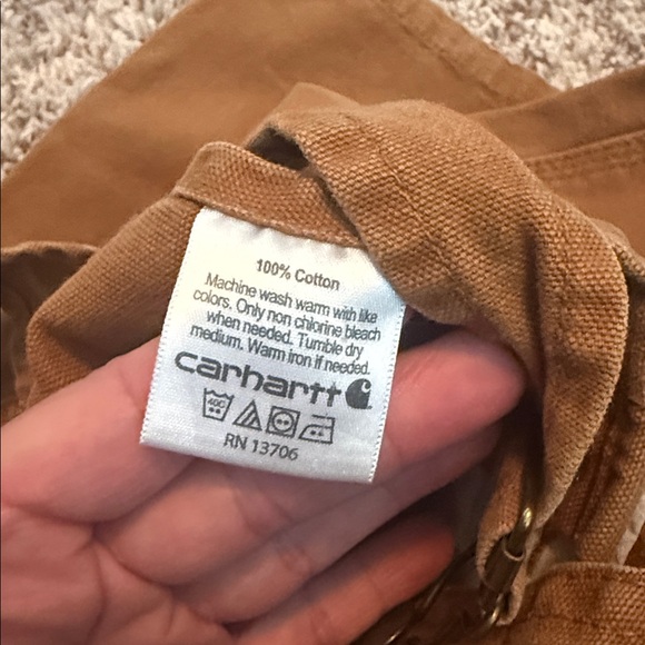Carhartt Brown overalls 24M - Picture 6 of 7